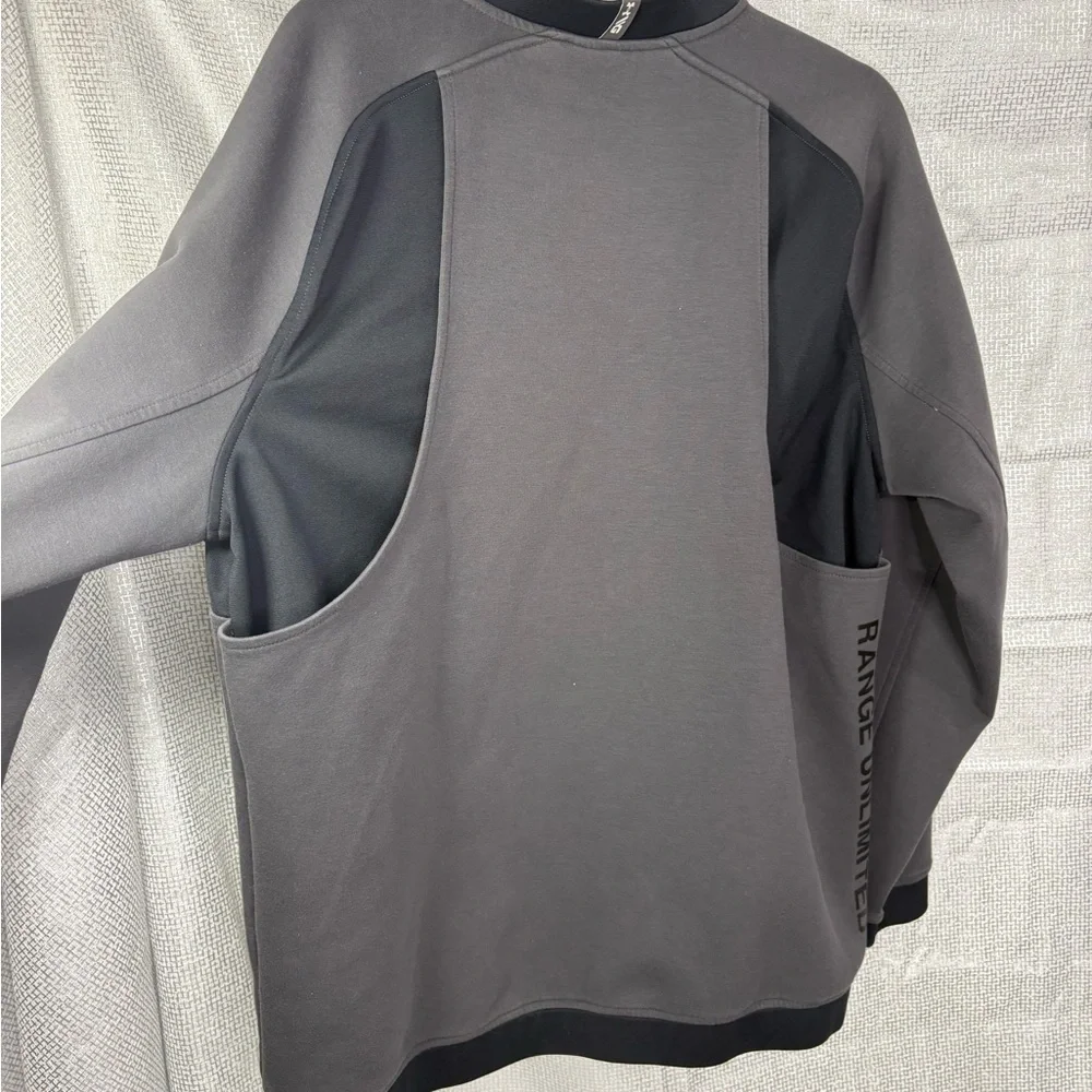 Under Armour Range Unlimited Charcoal Full-Zip Jacket size XL